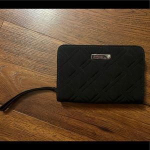 Vera Bradley Black Wristlet